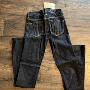 Size 25: Burberry Brit Darkwash Jeans